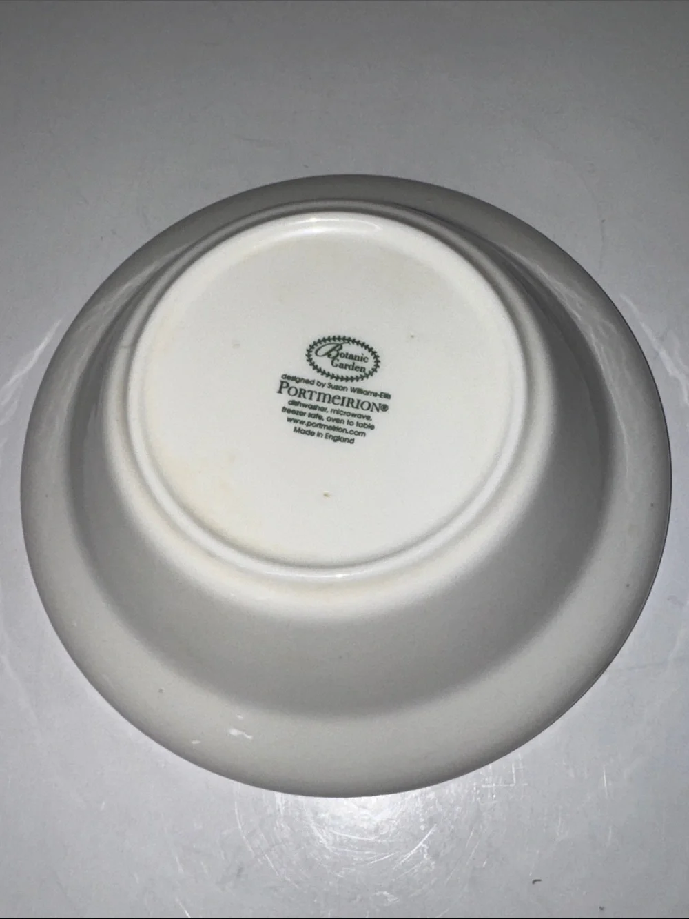 Portmeirion Botanic Garden 6.5” Bowl Viola Hybrida Pansy England